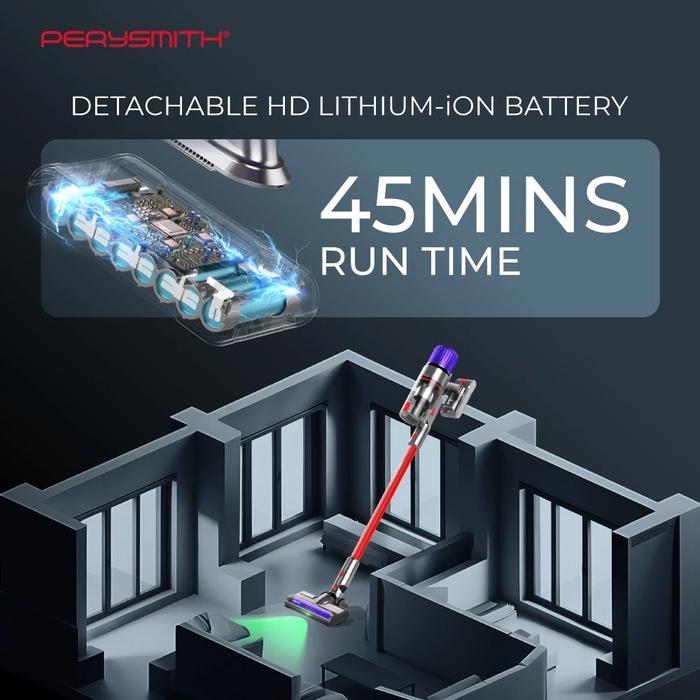PerySmith Cordless Vacuum Cleaner  3