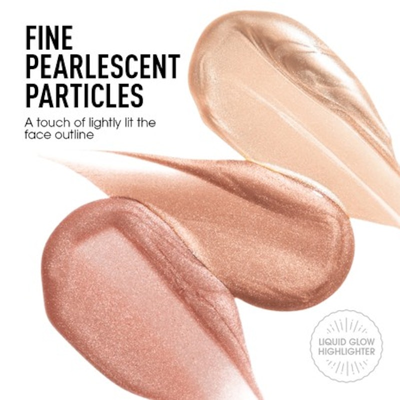 O.TWO.O Galaxy Swirl Liquid Highlighter 03 Rose 3