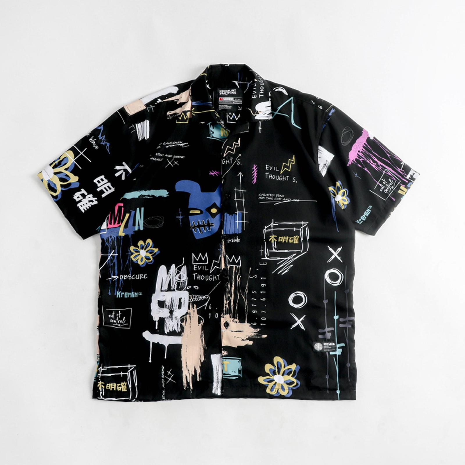Kremlin Clothing Kremlin Kemeja Fullprint Riot