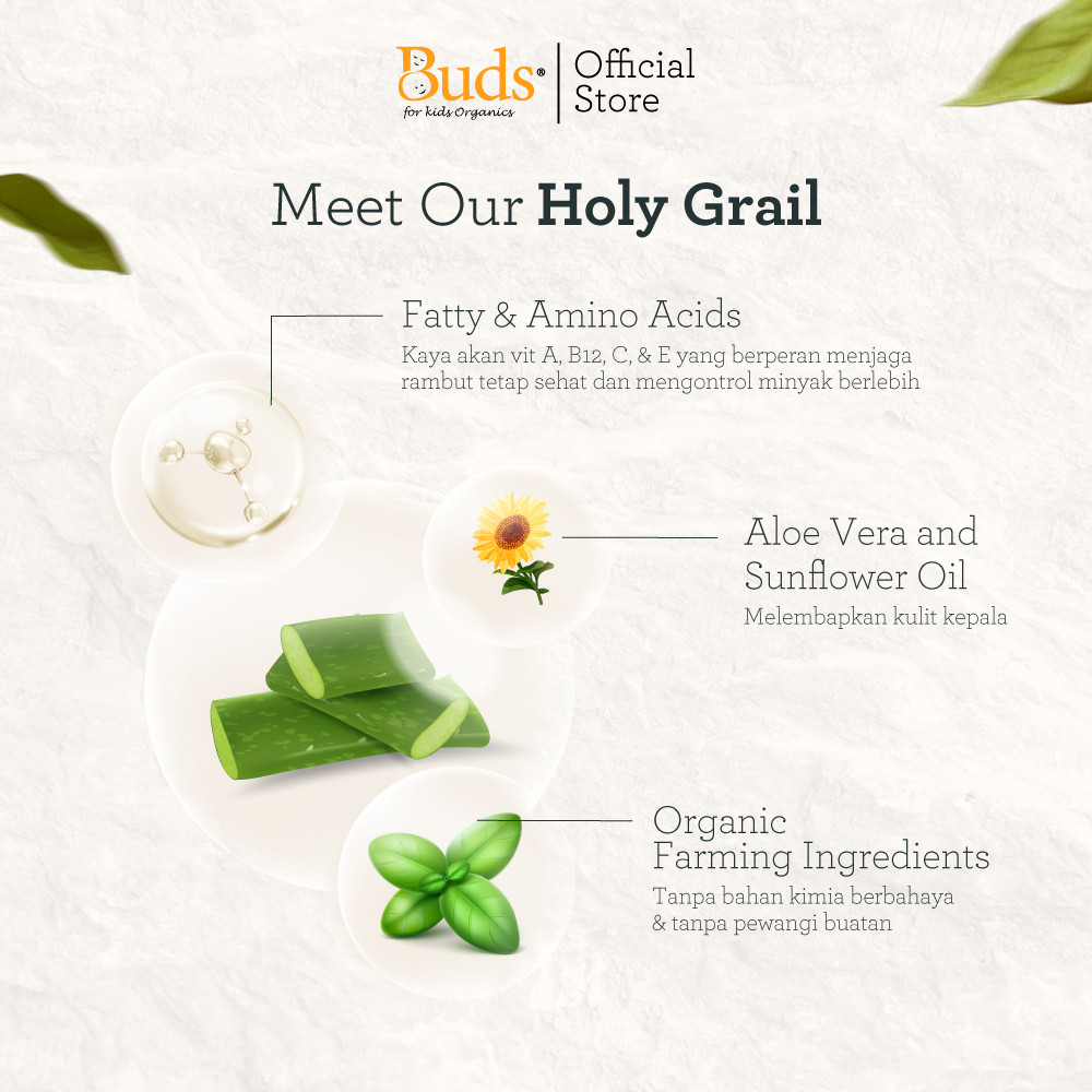 Bio Harvest Sdn Bhd Buds Organics Shampoo for Kids