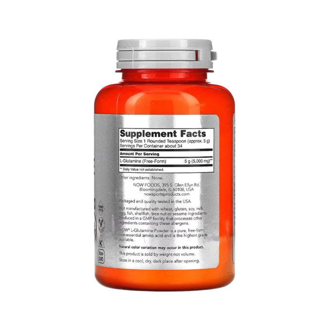 Now Foods Now Sports L-Glutamine Powder 170 gr