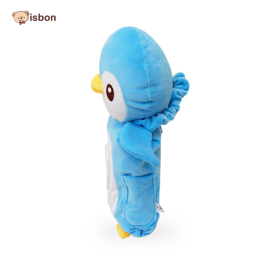  4 in 1 Penguin Blue Tissue Travel Pack 2