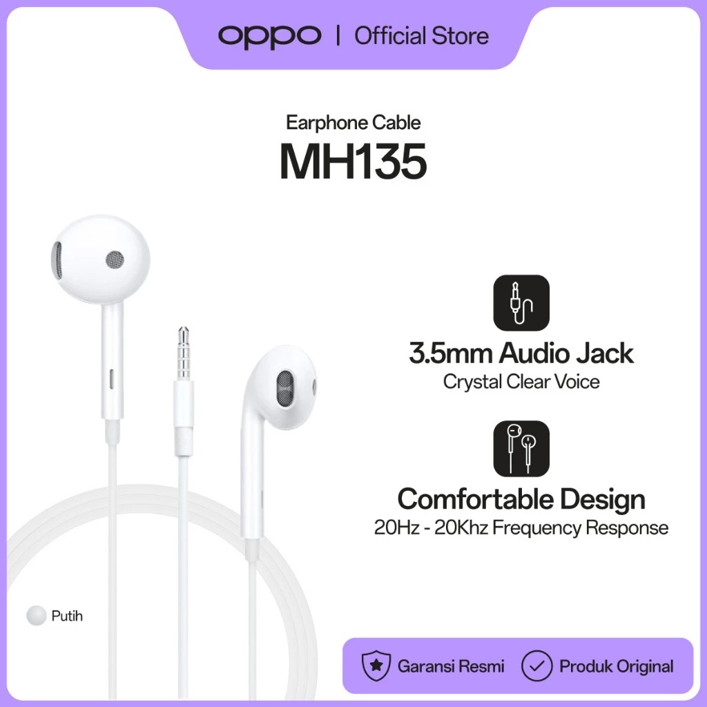 OPPO OPPO Half-Ear Earphones MH135