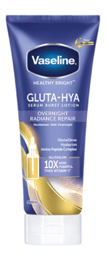 Vaseline Healthy Bright​ Gluta Hyaluron & Peptide Serum Lotion Overnight 