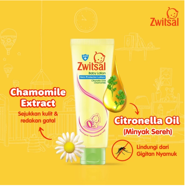 Unilever Indonesia Zwitsal Baby Lotion Skin Protector Lotion