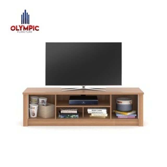 Olympic  Meja TV Series Audio Visual Rack AVR Latte
