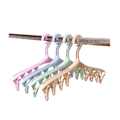Satu Keluarga Hanger Baju Jepitan 8IN1