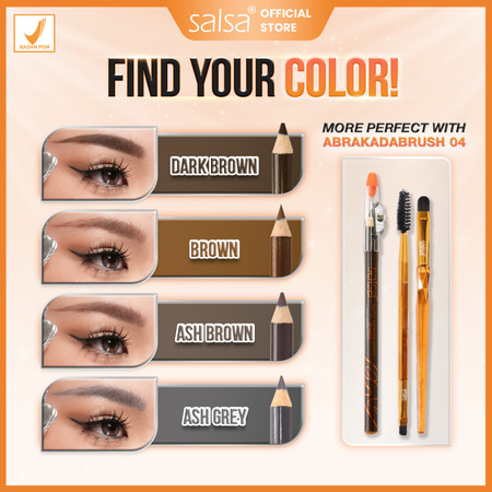 Alfa Viktori Familia Salsa Single Eyebrow Pencil Ash Grey