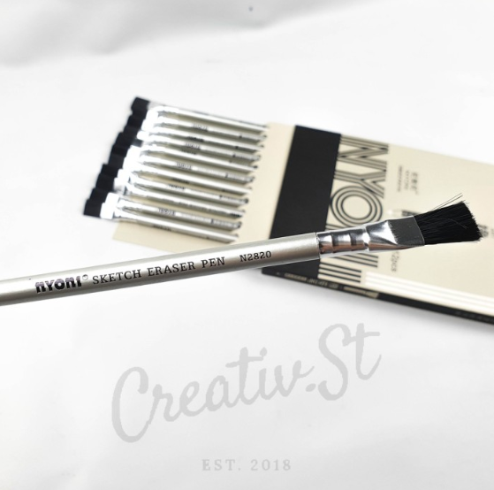 NYONi Eraser Pencil with Brush