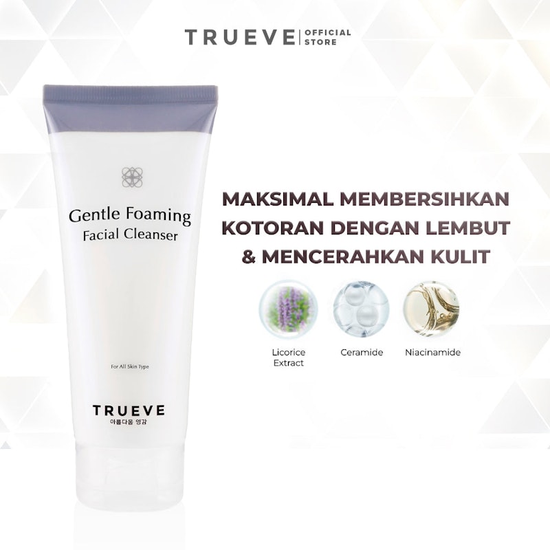 TRUEVE Gentle Foaming Facial Cleanser