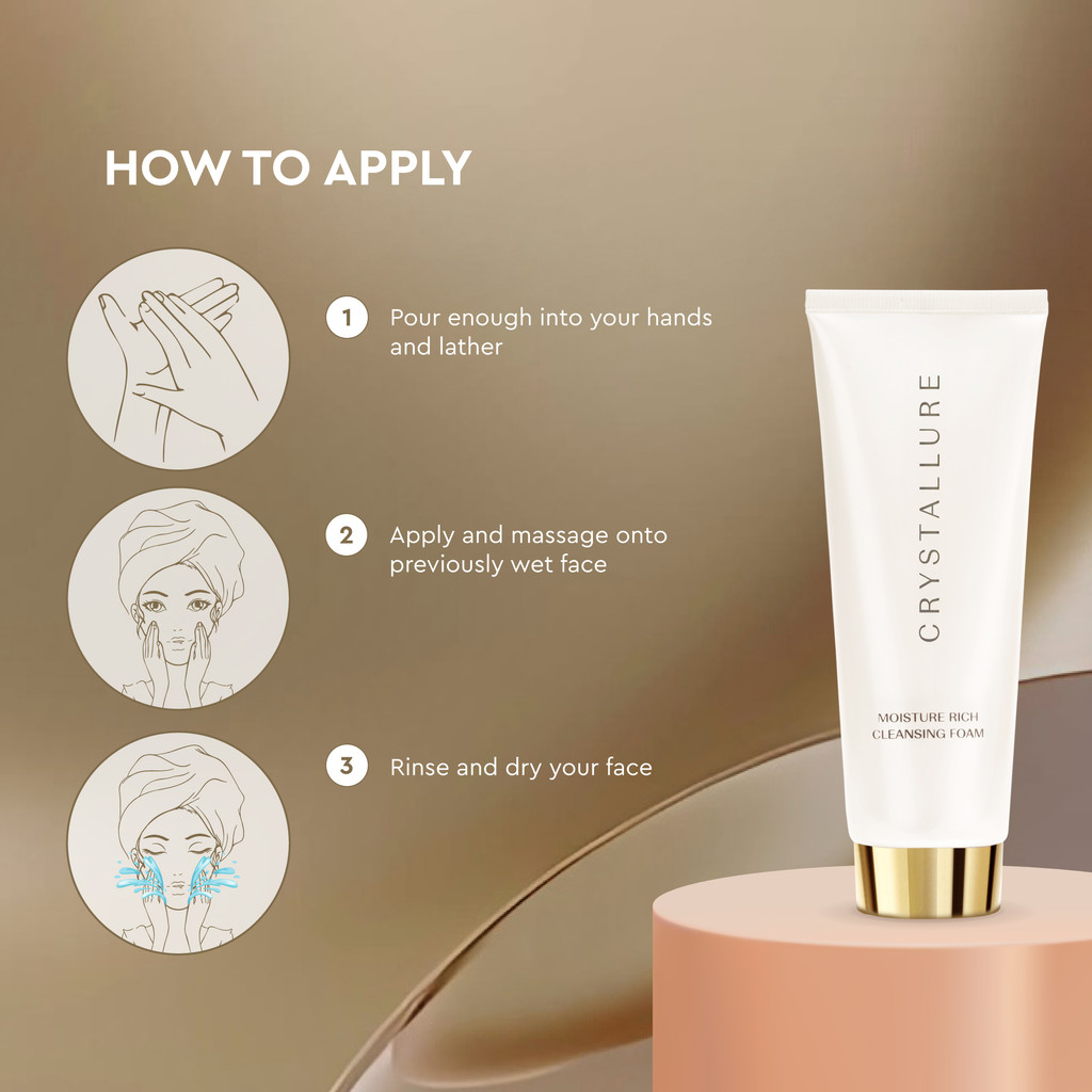 Paragon Technology and Innovation CRYSTALLURE Moisture Rich Cleansing Foam 
