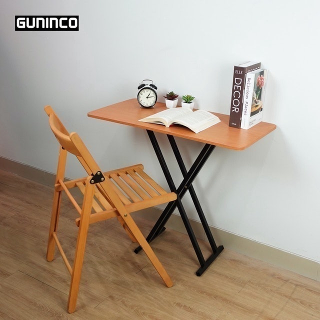 Guninco Meja Lipat Kayu Bazar