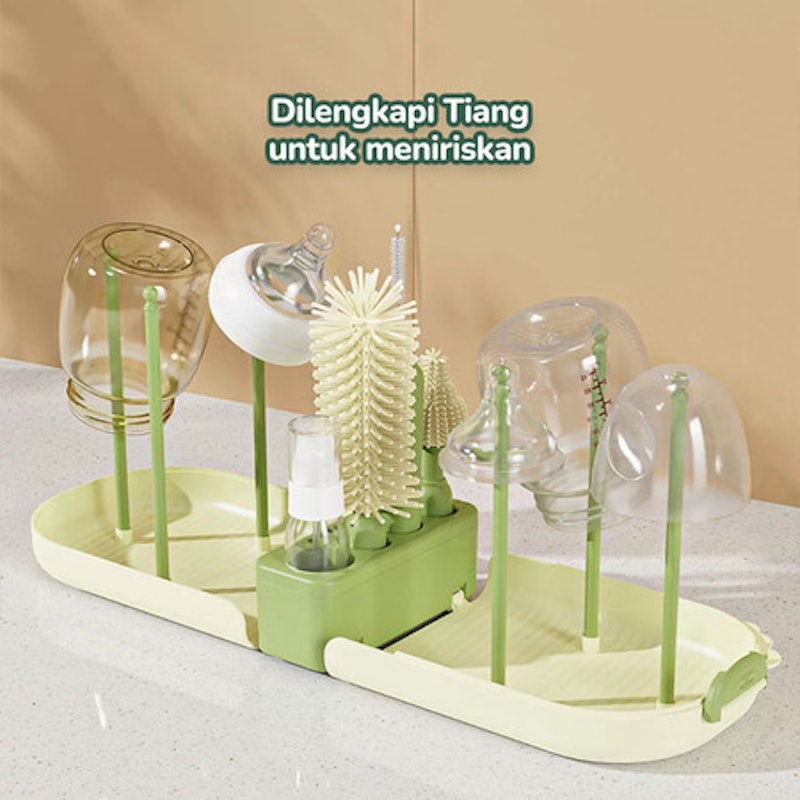 Momosee Set Sikat Botol Bayi 6 in 1 5