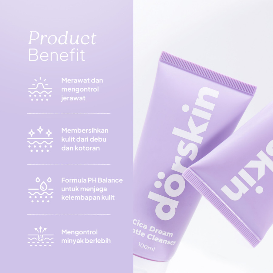 Dorskin Kreasi Indonesia Dörskin Cica Dream Gentle Cleanser