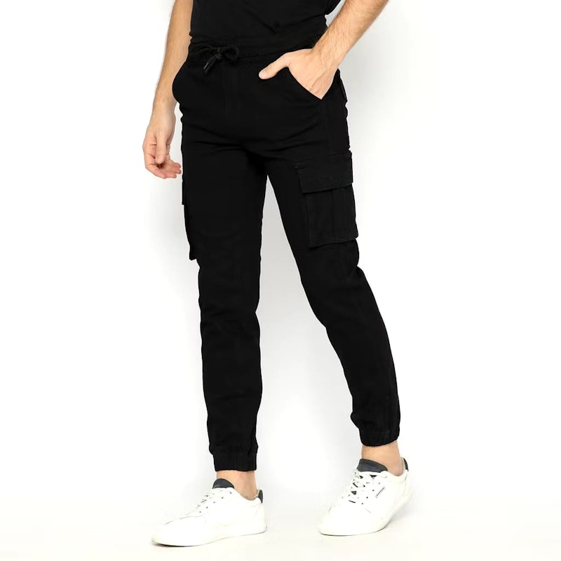 FICHINO Jogger Cargo Long Pants Romeo Black Seattle Series 2