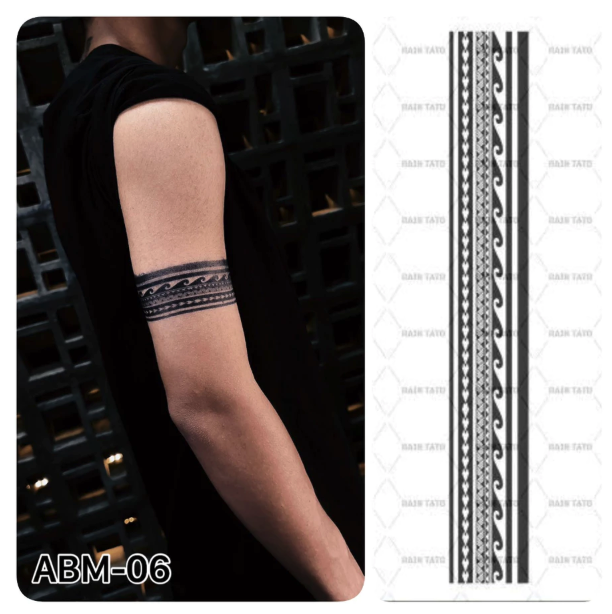  Tato Temporer Semi Permanent Seri New AB-ARMBAND