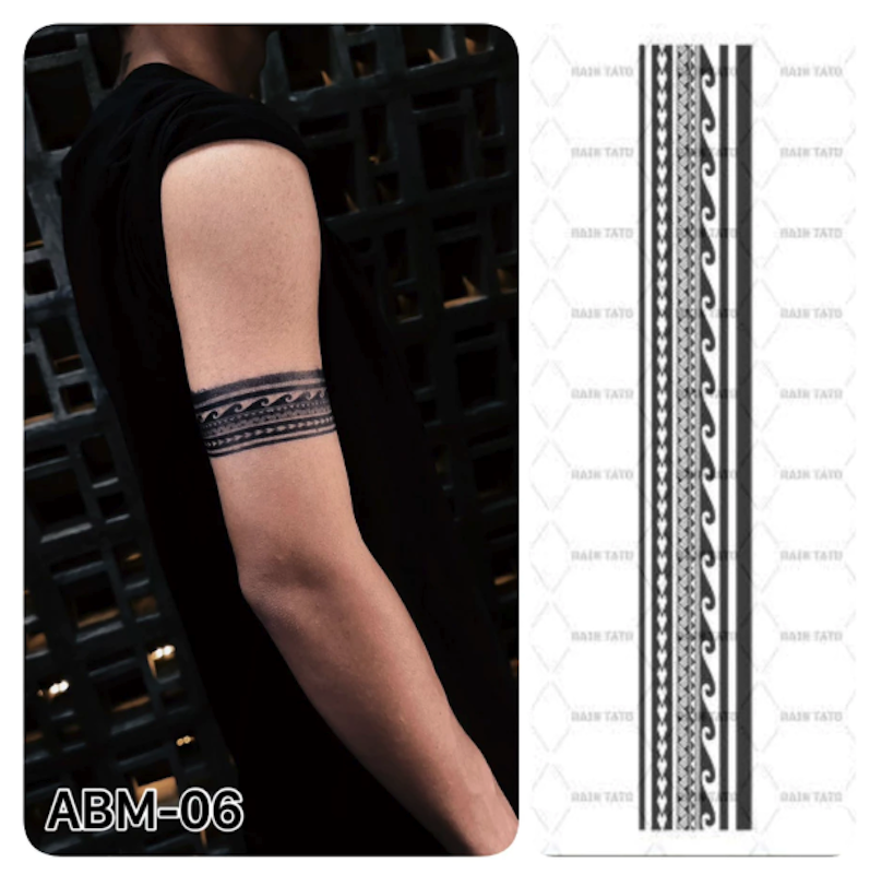 Tato Temporer Semi Permanent Seri New AB-ARMBAND 4