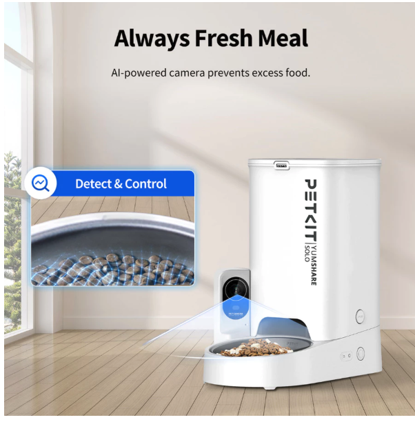  Petkit YumShare Solo with Camera Smart Pet Feeder