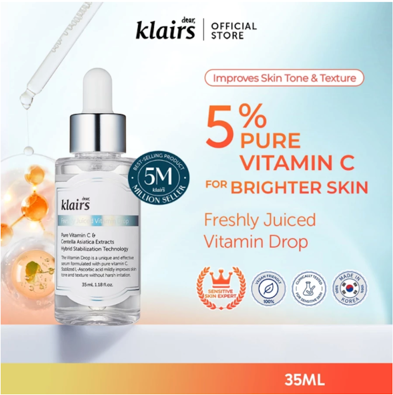 Klairs Freshly Juiced Vitamin C Serum 2