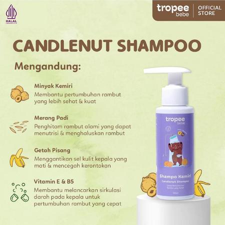 Tropee Bebe Candlenut Shampoo  3