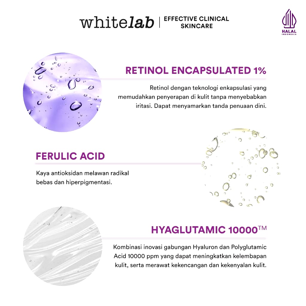 Natura Deca Kosmetika Whitelab Retinol Treatment Serum