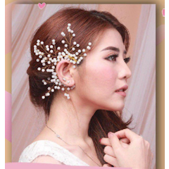 Vanda Ear Cuff Anting Tusuk Mutiara