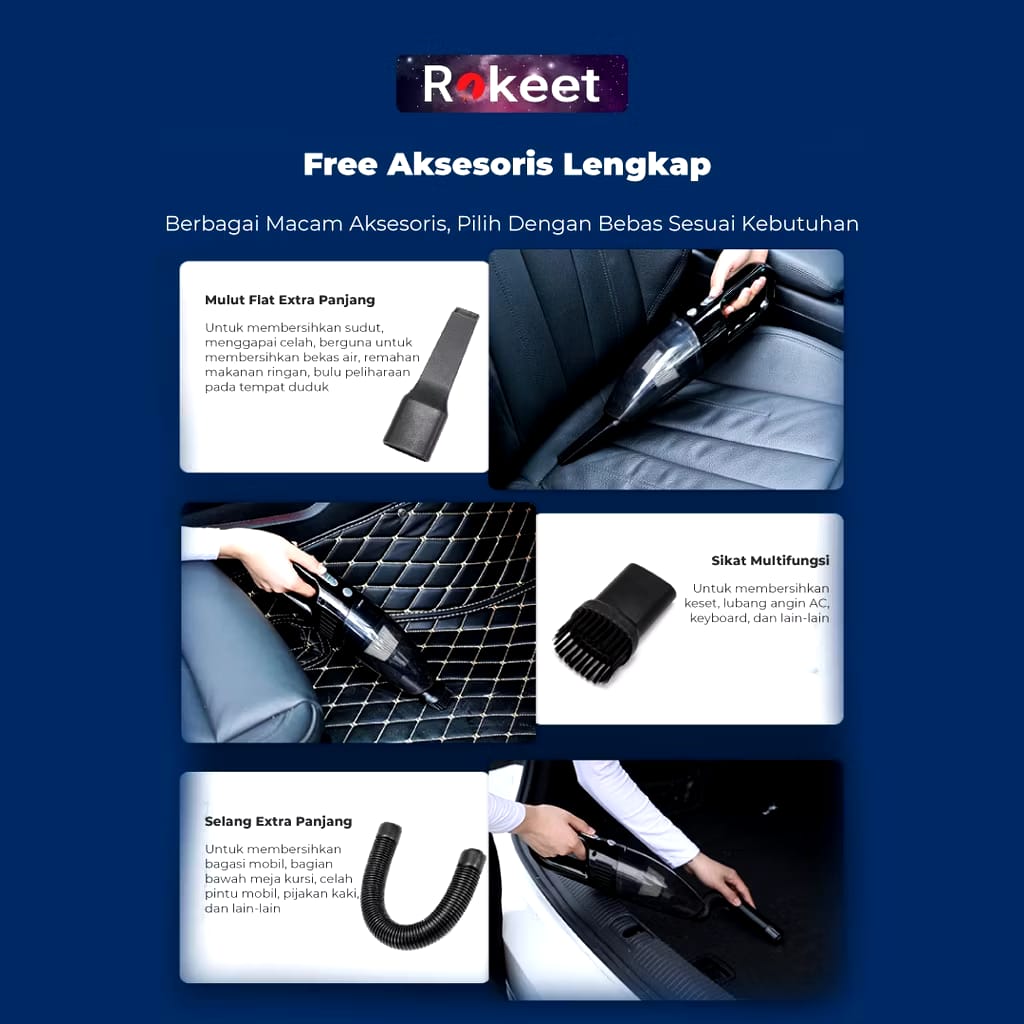 Rokeet Wireless Vacuum Cleaner 5