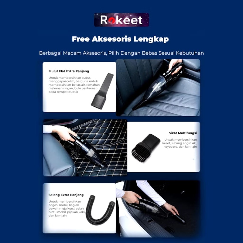 Rokeet Wireless Vacuum Cleaner 5