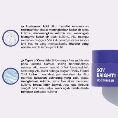 Karya Maharendra Innovation Finally Found You! Soy Bright! Moisturizer