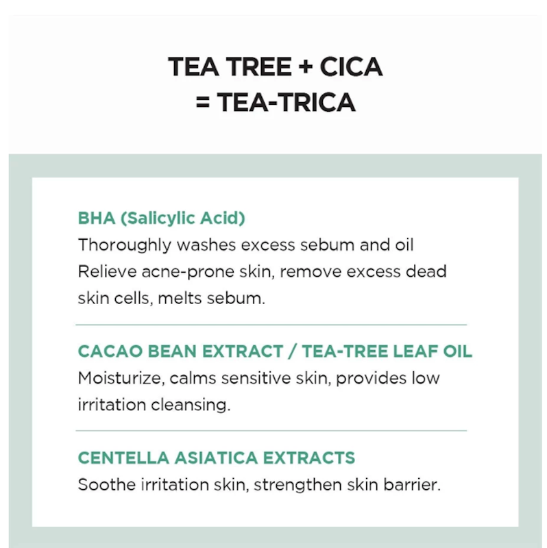 Madagascar Centella Tea-Trica BHA Foam 3