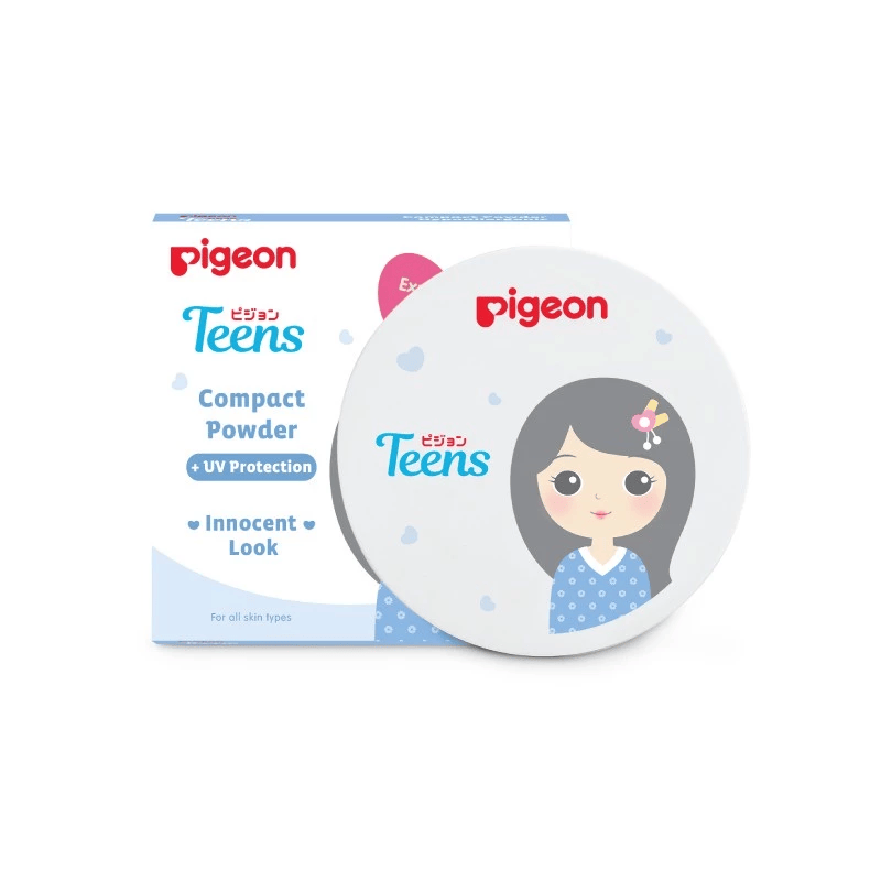 Pigeon ｜ Teens Compact Powder + UV Protection Beige