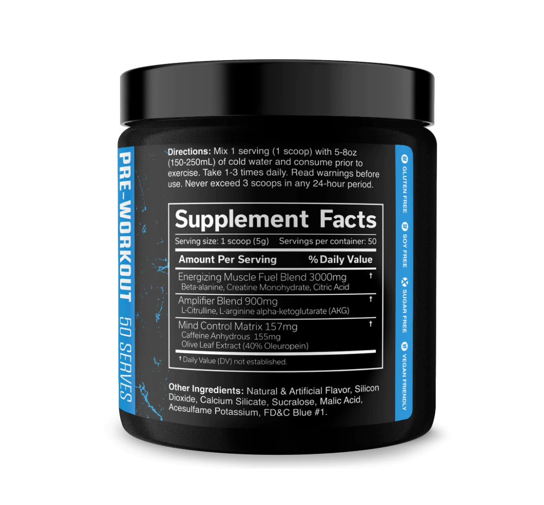 Cobra Labs Limited The Curse Pre-Workout 50 Serves Watermelon