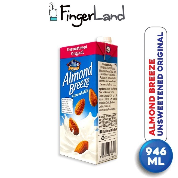 Blue Diamond Growers Almond Breeze Unsweetened Original Almond Milk