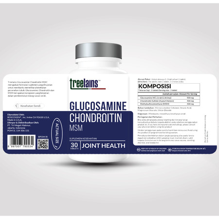 Tri Megah Makmur Treelains Glucosamine Chondroitin MSM