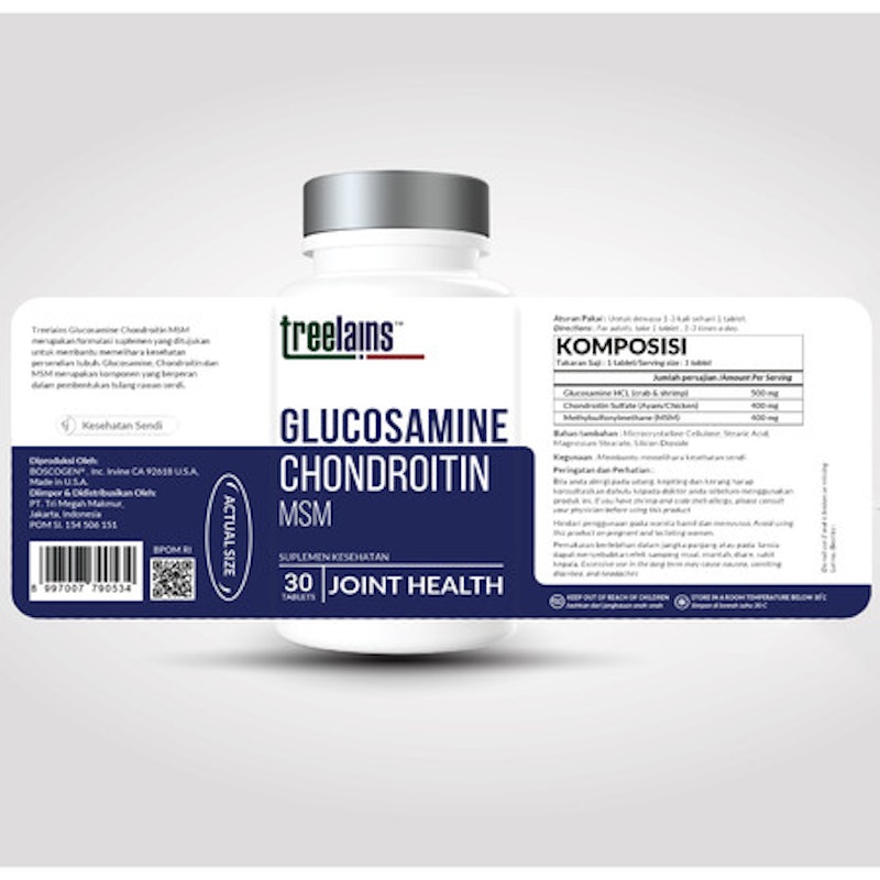 Treelains Glucosamine Chondroitin MSM 3