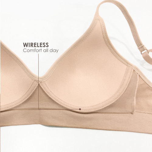 Sing Chye Heng Investment Holdings Sorella Bra Seamless Wireless Cup B S10-28525 