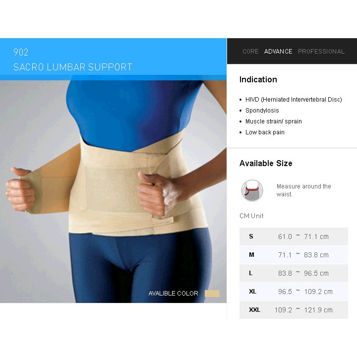 LP Support Sacro Lumbar  LP-902