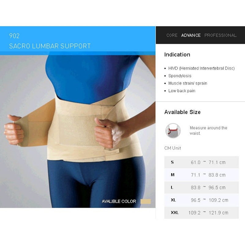LP Support Sacro Lumbar 2