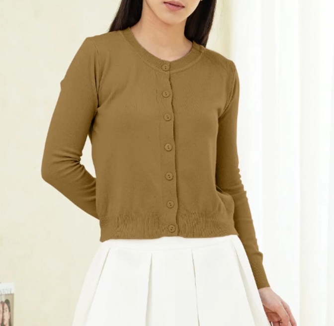  Artha Retailindo Perkasa ADA Janet Cardigan Basic Knit Wanita  #R781/B618