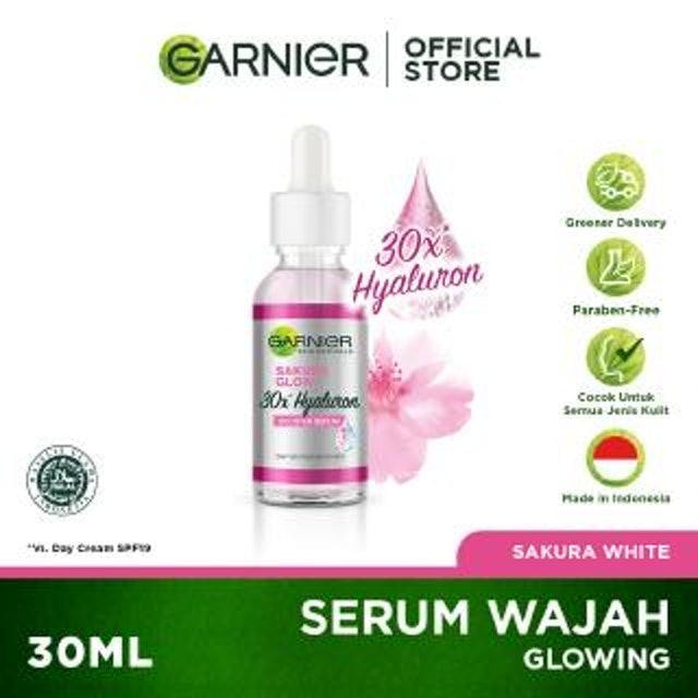 Garnier Sakura Glow Glowing Kit Regimen