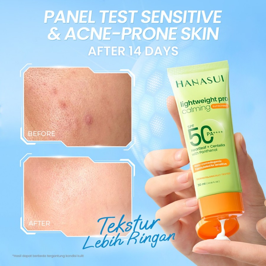 Eka Jaya Internasional Hanasui Lightweight Pro Calming Sunscreen SPF 50 PA++++
