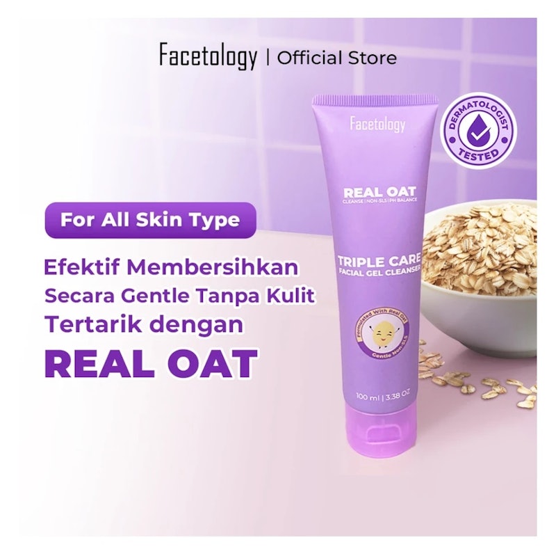 Real Oat Triple Oat Facial Gel Cleanser 2