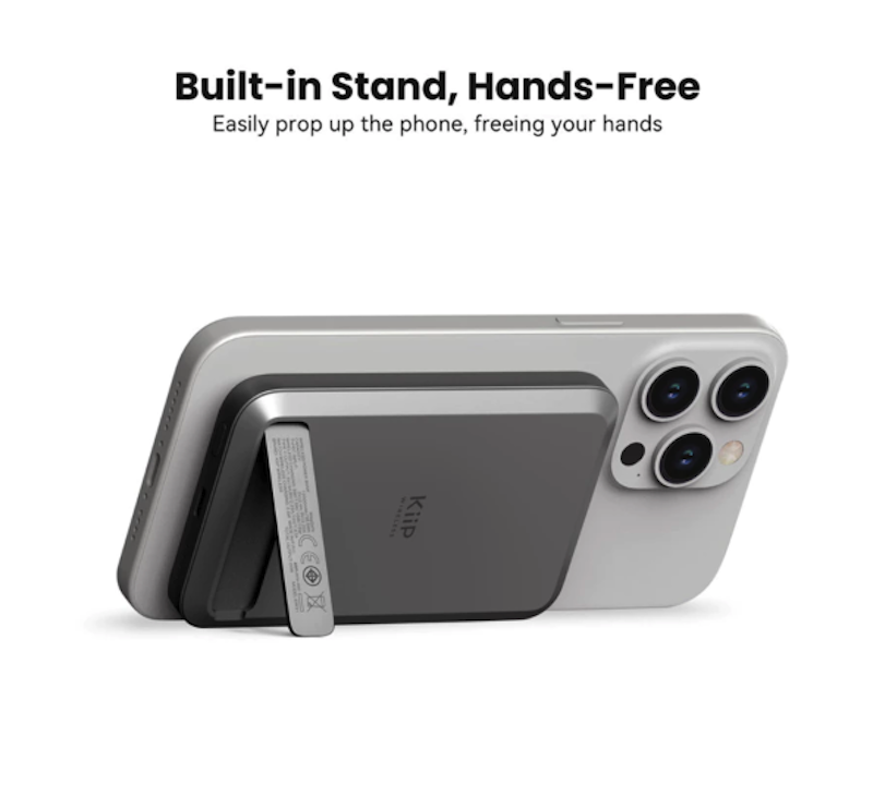 KiiP 2-in-1 Wireless Magnetic Power Bank 2