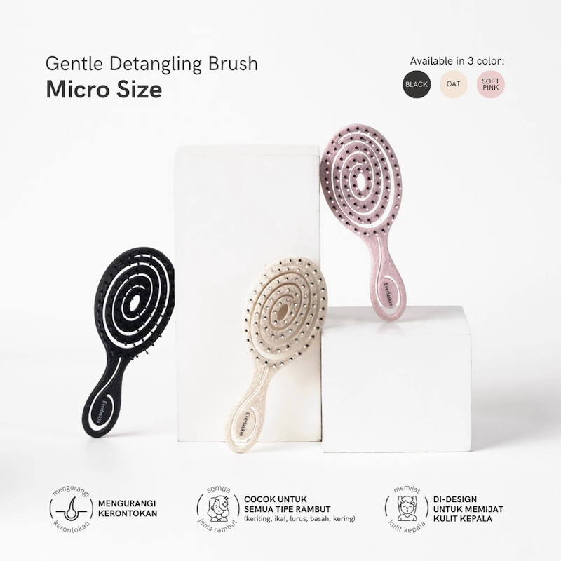 Everlaskin Gentle Detangling Brush Micro 3