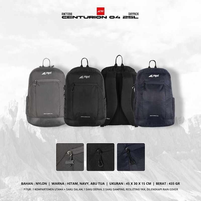 Arei Outdoorgear Tas Ransel Pria Centurion 04 25 Liter 5