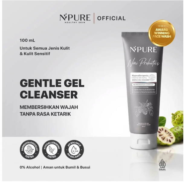 Noni Probiotics Gentle Gel Cleanser 3