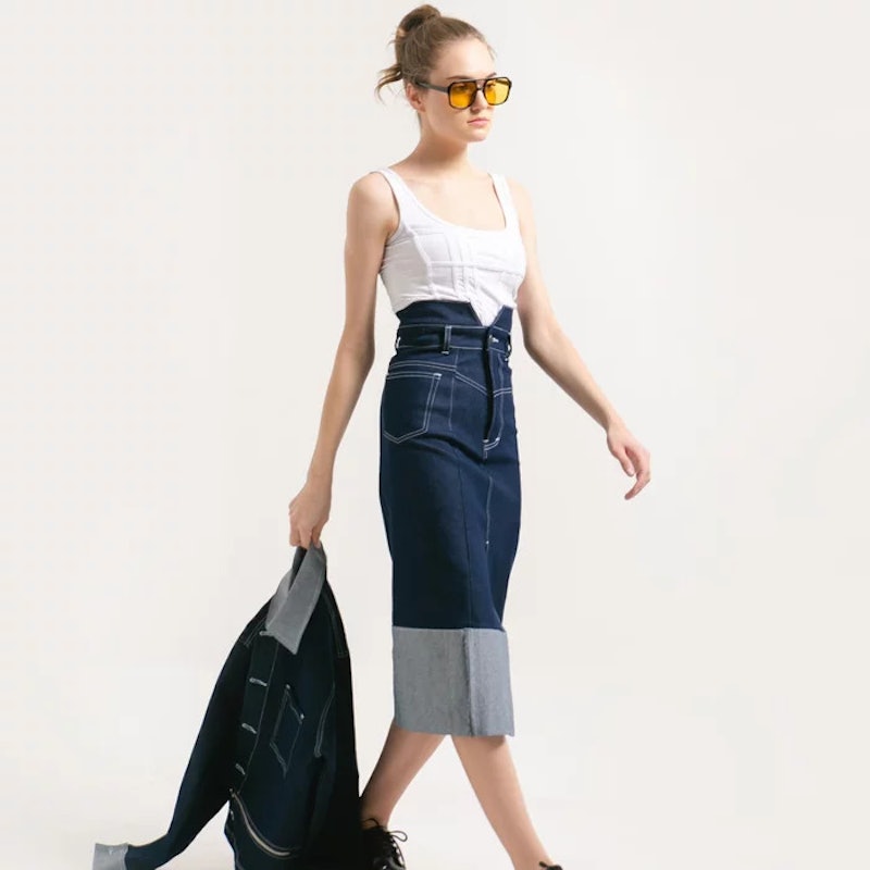 Irene Highwaist Skirt Denim 5