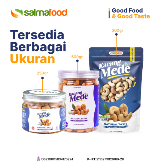  Salmafood Kacang Mede Asli Wonogiri