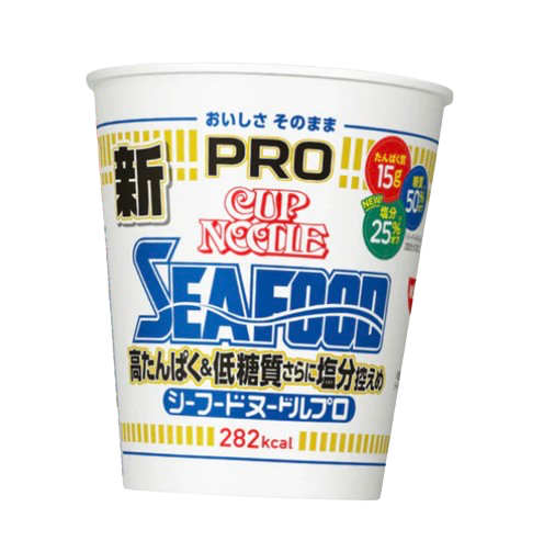 Nissin Cup Noodles Pro Low Carb Seafood 1