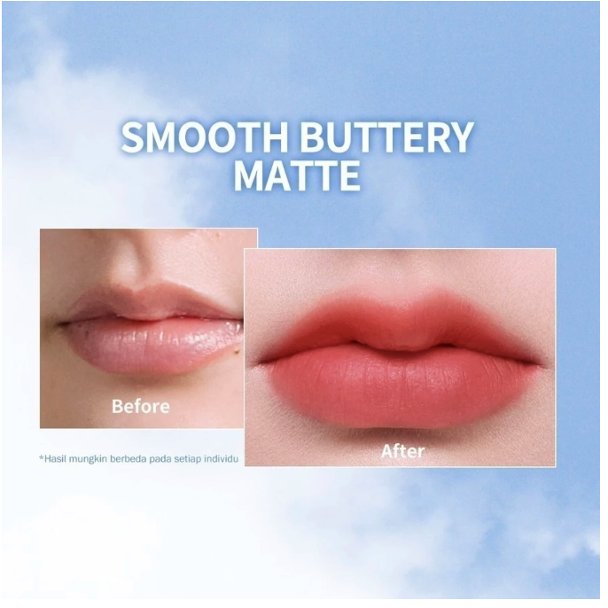 HEBE Beauty Style Barenbliss No Gravity Transferproof Matte Lipstick 03 Venus Coral